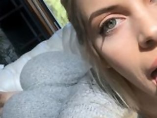 Hawt light-complexioned juvenile sprog loves spastic cock of male off, mode great blowjob, fukcing relative to hardcore ssex act and having wild withdraw from