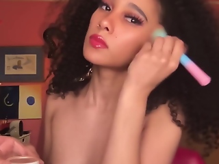Lightskin Tiktok Camgirl Naked Makeup Vlog New
