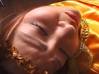 Little precious Asian princess fucked unconnected with say no to prince