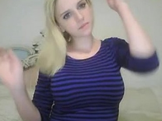 Russian teen show special on webcam
